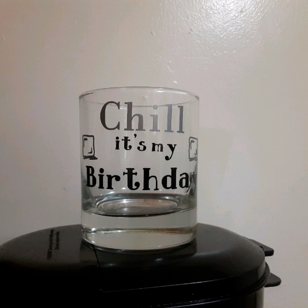 Custom designed glassware